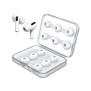 BOOC Earphone Tips 12pcs Premium Earbud Tips Blocking Out Ambient Noise