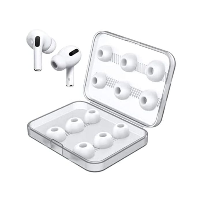 BOOC Earphone Tips 12pcs Premium Earbud Tips Blocking Out Ambient Noise
