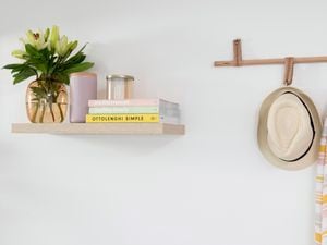 DIY Advice Image - How to install floating shelves. G Drive blob storage upload.
