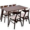 Fiesta 5-Piece Dining Set - Walnut