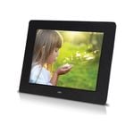 7" Digital Photo Frame with Remote - Black