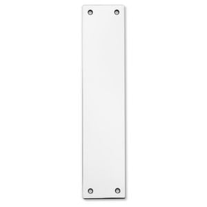 Lemaar 300 x 100 x 2mm Satin Stainless Steel Push Plate DDA