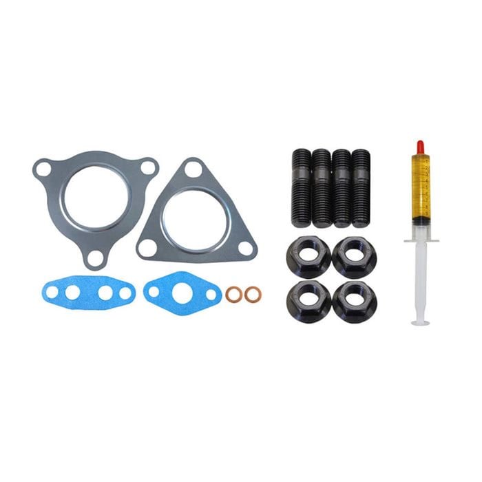 Turbo Charger Installation Stud, Gasket & Lubricant Kit For Mitsubishi Challenger 4d56 2.5l 4wd
