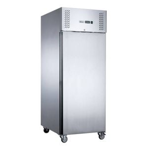 FED-X Stainless Steel Single Door Upright Freezer 396L XURF600SFV