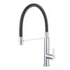 Estilo 25mm Chrome Rubber Coil Dual Function Pull Down Sink Mixer