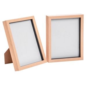 Nicola Spring 3D Box Photo Frames - 8" x 10" - Pack of 2
