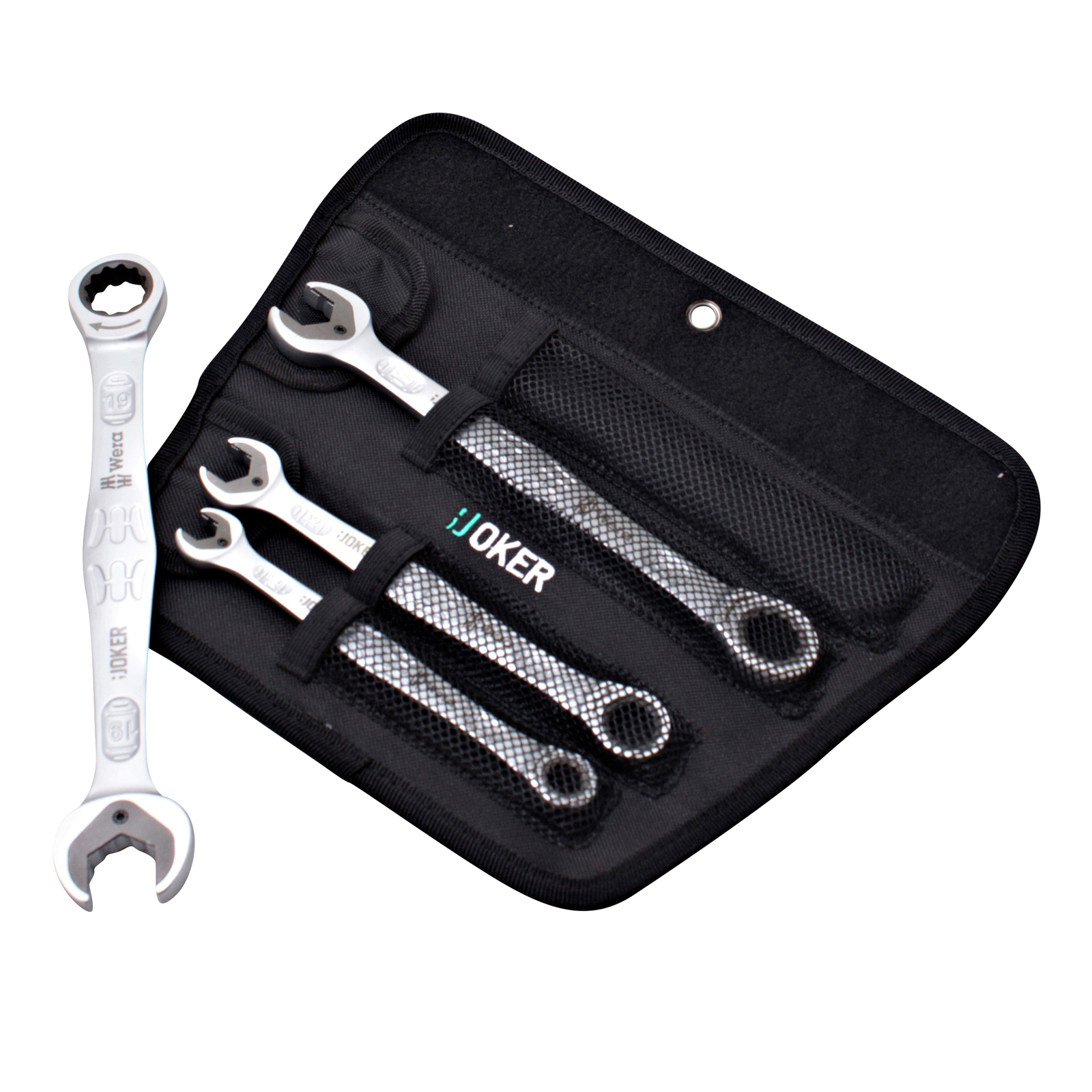Wera 4 Piece Joker Ratcheting Combination Wrench Set product image