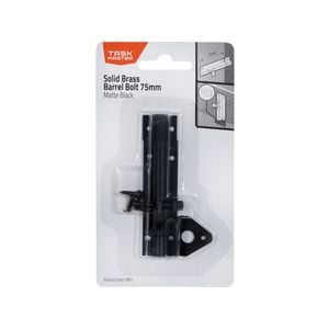 Taskmaster 75mm Black Matte Barrel Bolt