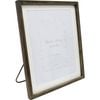 LVD Lucinda Metal/Glass 8x10" Photo Frame Display - Bronze