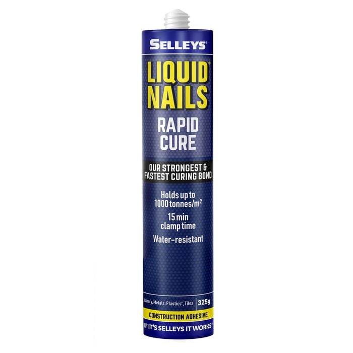 Selleys 325g Liquid Nails Rapid Cure Strong Waterproof Adhesive