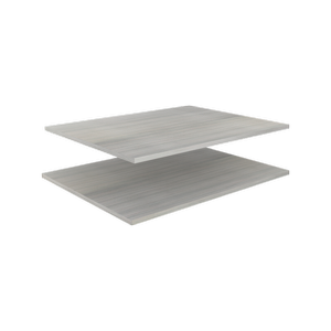 Lugna Mist Adjustable Cabinet Shelf - To Suit 750 x 580mm - 2 Pack