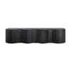 Jaya Wave 215cm 4 Door ETU Enterntainment TV Unit Black