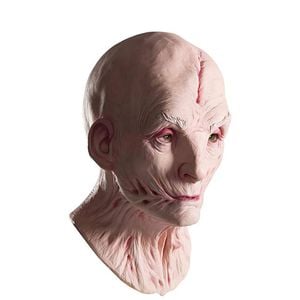 Supreme Leader Snoke Mask for Adults Star Wars Overhead Vinyl Villain, ADULT