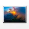 Sunset & Mountain in Thailand  Print 100% Australian Made 120x90cm  (Poster)
