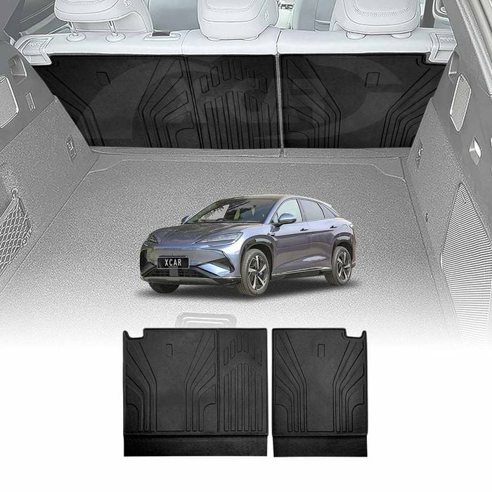 Back Seat Protector for BYD SEALION 7 SEALION7 2025-Onwards All Weather Heavy Duty Car Seat Kick Mats Cover