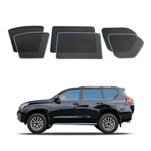 AUSGO Magnetic Window Sun Shade for Toyota Land Cruiser Prado 150 2009-2024 6-Piece Set Car Shades