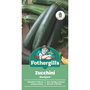 Fothergill's Blackjack Zucchini Vegetable Seeds