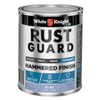 White Knight 1L Blue Hammered Finish Rust Guard Epoxy Enamel Paint