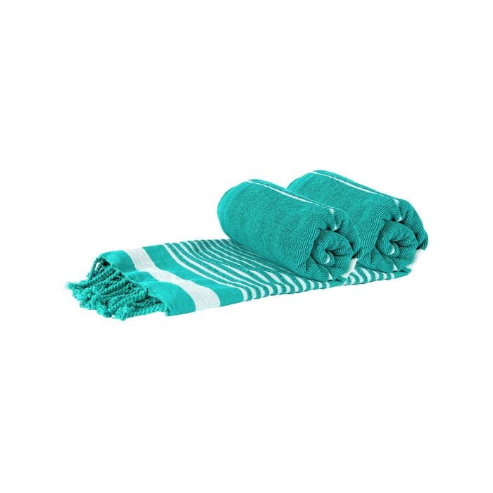 Nicola Spring Deluxe Turkish Cotton Bath Towels - 170cm x 90cm - Pack of 2