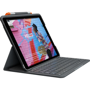 Logitech Slim Folio Case For iPad 10.2" (7/8/9th Gen) - Graphite