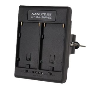 Nanlite BT-BA-SNP/DC NPF Battery Adaptor for Pavotube 15C 30C & Forza 60/60B