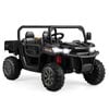 Costway Kid 2-Seat Electric Ride On Dump Truck Remote Control 12V Black