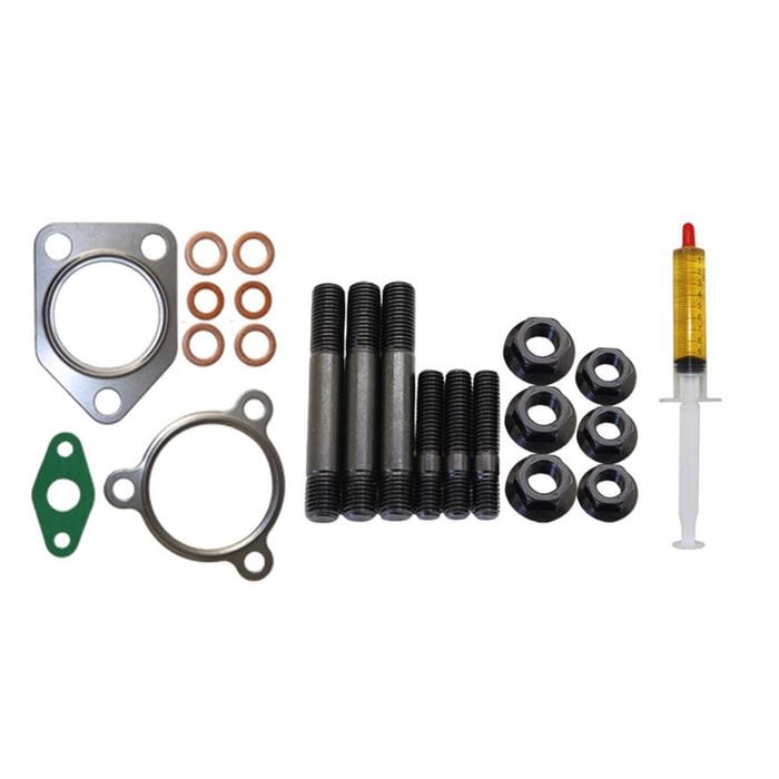 Turbo Charger Installation Stud, Gasket & Lubricant Kit For Hyundai Iload/imax D4cb 2.5l