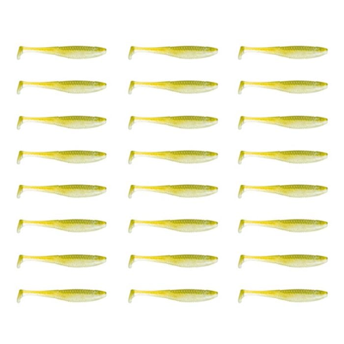 3x 8PK 2.75In Rapala Crush City Suspect Plastic Fishing Lures -Pearl Watermelon