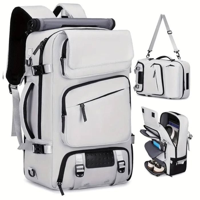 Travel Backpack with Laptop & Shoe Compartment