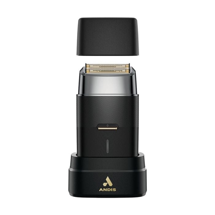Andis TS-3 Mens Shaver Dual Gold Titanium Foils Rotary Motor Lithium-Ion Battery