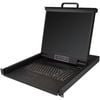 StarTech.com RKCONS1901 LCD Rack Console - 48.3 cm (19") LCD - SXGA - 1280 x 1024 - 1 x VGA - Keyboard - TouchPad - 1U High - PC