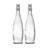 2pk Ecology Kitchen Essentials Glassware Water Bottle Glass 33x8cm 1l