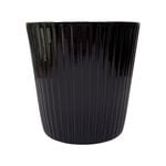Borralheira 180mm Black Cos Bar Indoor Plant Pot