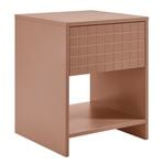 Astin Sinclair 400 x 400 x 500mm Coffee Grid Bedside Table