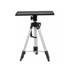 P&P Black Adjustable Projector and Laptop Tripod Stand with Rotating Tray and Carry Bag