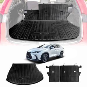 Boot Liner Back Seat Protector Combo for Lexus NX250 NX350 NX350h NX450h 2022-Onwards Trunk Mat