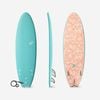Foam Surfboard 6’6 Swallow Tail 55l - Turquoise - One Size