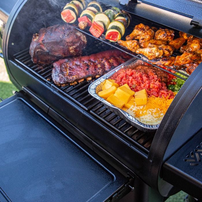 Pellet Smoker Pitboss 850 Navigator With Cover