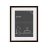Frames & Hangers 29x37cm Picture Poster Frame Oak With Double Mat