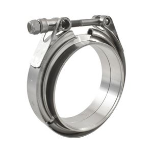 Exhaust Pipe V-Band Clamp Flange T-304 Stainless Steel 4 Inch 102mm