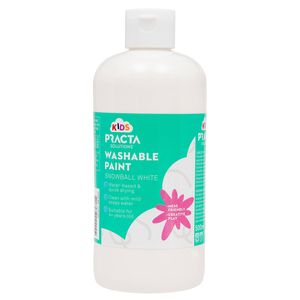 Practa Kids 500ml Snowball White Washable Paint