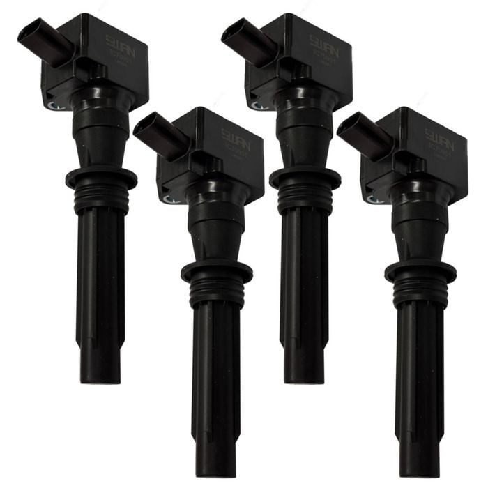 Set of 4 SWAN Ignition Coils for Land Rover Discovery Sport Si4 P200 P250 LC 2017+ 2.0L Turbo & Twin Turbo