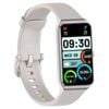 Fitness Tracker Smart Watch BT 5.0 1.47" Display Thermometer BPM Monitor - Silver