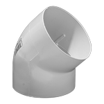 Holman 90mm 45° F-F PVC Stormwater Elbow