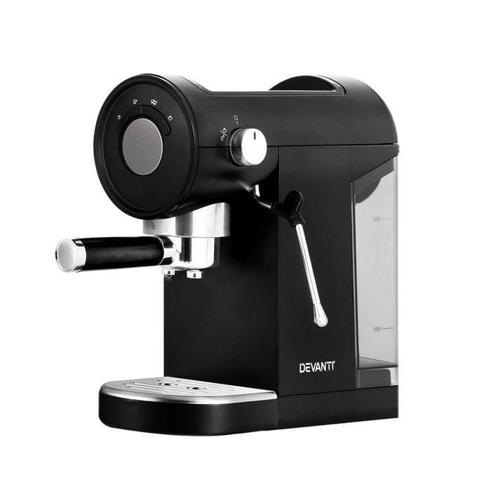20 Bar Devanti Coffee Machine Maker Milk Frother