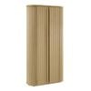 Orla Tall Cabinet Storage 2 Doors Oak