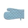 Herringbone Oven Gloves - Blue