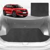 6D Diamond Car Boot Mat for Skoda Kodiaq NS2017-Current-(3rd Row folded/5 seater)-Cargo Mat-Black-Outback GT