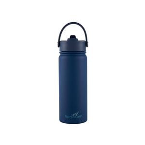 Sprinkler Bella Sipper Insulated Drink Bottle Keeps Drinks Cold 12hr 550ml Navy