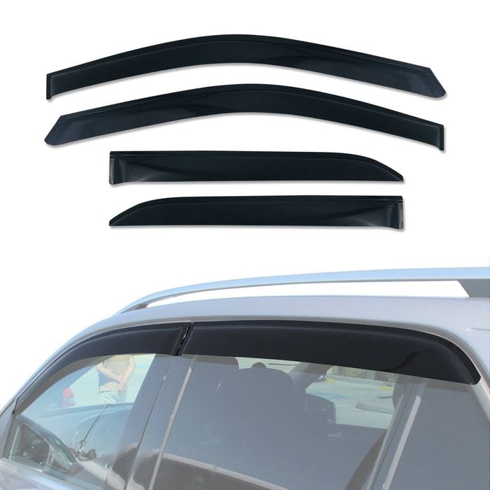 AUSGO Weather Shields ForMercedes-Benz ML-Class W166 2011-2015 Weathershields Window Visors Wind Deflectors
